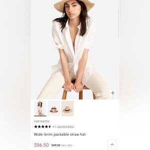 JCrew Packable Hat